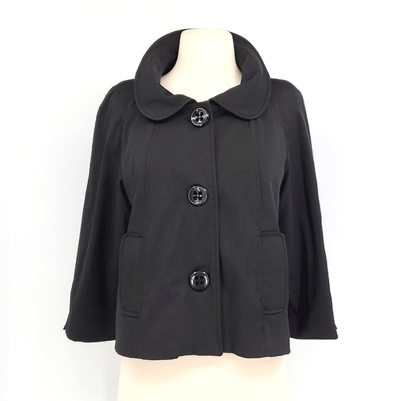 Vertigo Paris Jackets & Coats Vertigo Paris Black Cropped Swing